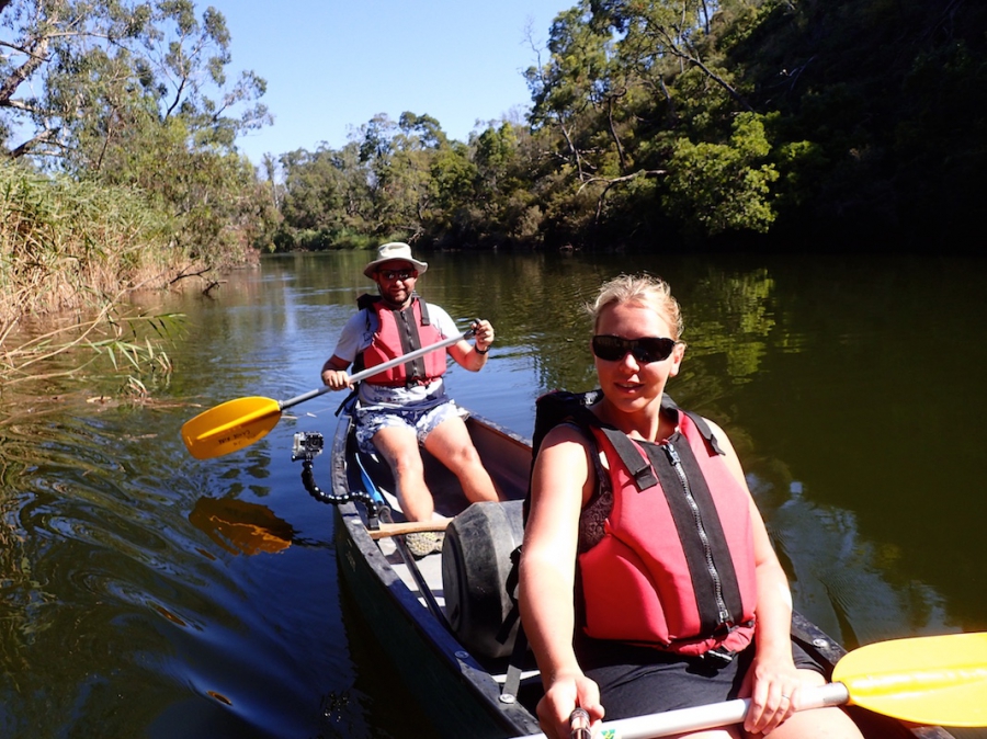 Kanoën op de Glenelg River